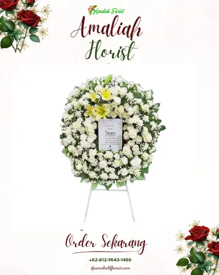 Krans Bunga Duka Canggung
